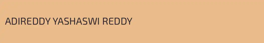 ADIREDDY YASHASWI REDDY 